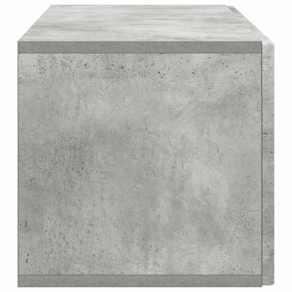 Mobile Porta TV da Muro Grigio Cemento 98 x 31 x 30 cm