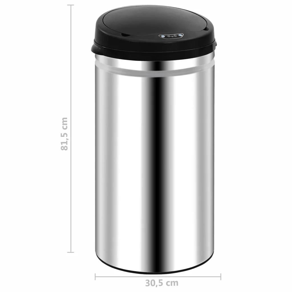 Contenitore automatico con sensore in acciaio inox da 50 litri 02_0006066