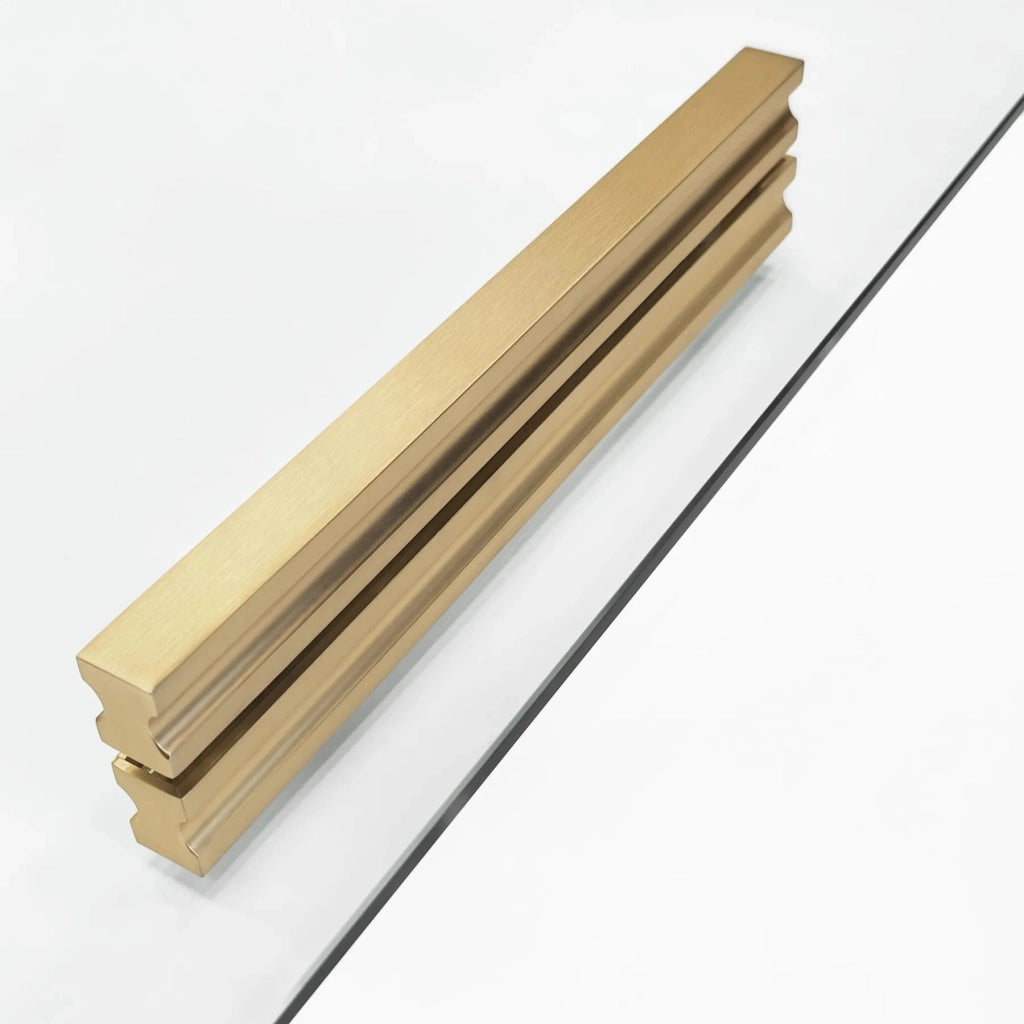 Porta Doccia Rea Montana 120 Gold Brush