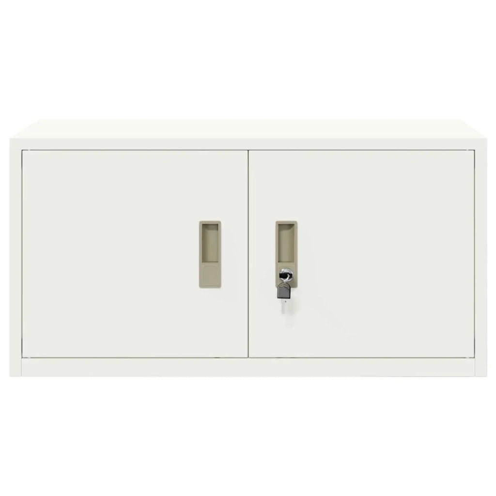 Armadio Bianco 80 x 40 x 40 cm Acciaio 891675
