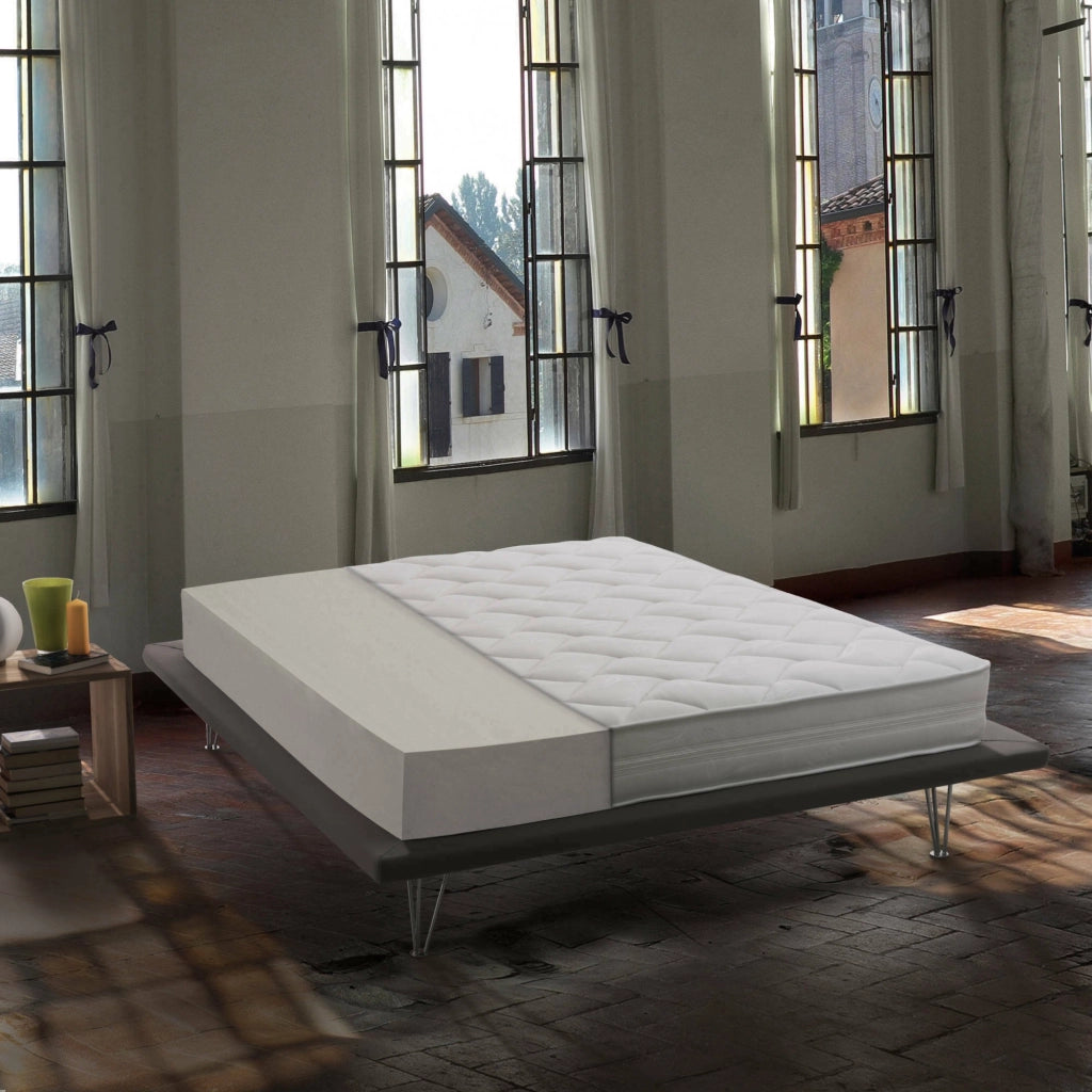 Materasso singolo Author, Materasso sfoderabile in Waterfoam, 100% Made in Italy, Antiacaro e Anallergico, cm 80x200 h19