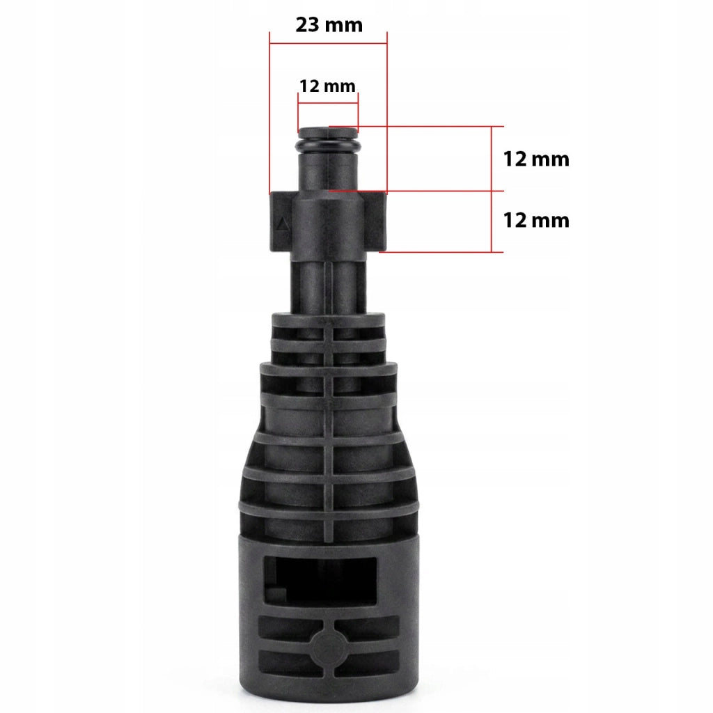 Adattatore per Idropulitrice compatibile con Bosch Vecchio Tipo e Accessori Kärcher Bayonet K – Plastica Resistente