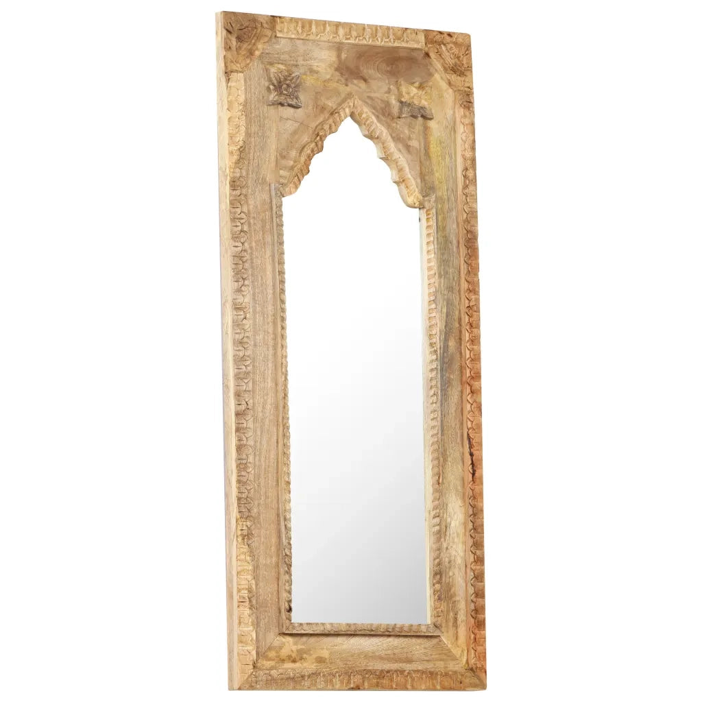 Specchio 50x3x110 cm in Legno Massello di Mango cod mxl 67699