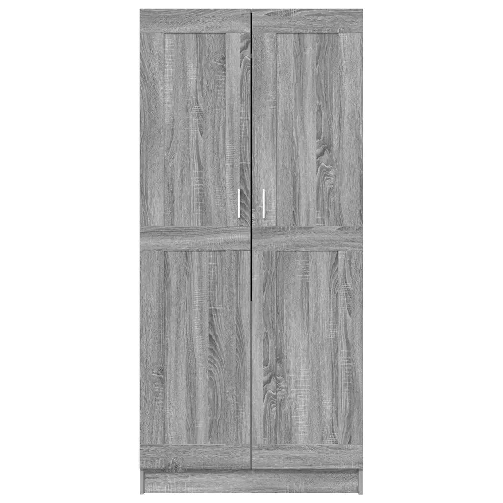Armadio Grigio Sonoma 82,5x51,5x180 cm in Legno Multistrato 826639