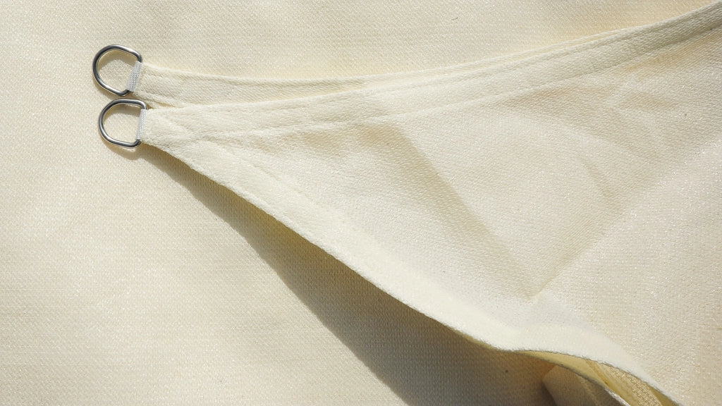 Tenda Vela da Giardino Quadrata 3,6x3,6 m  Beige