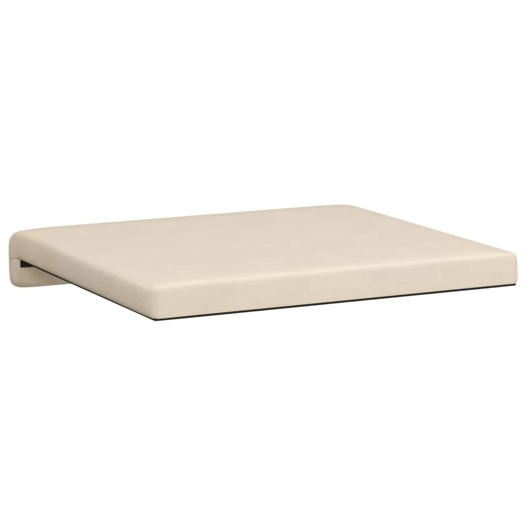 Cuscino per panchina 2 pcs Microfibra Beige Profondità 35 cm 42043057