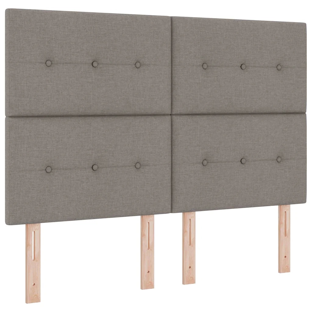 Letto a molle con materasso Talpa 160 x 200 cm Tessuto