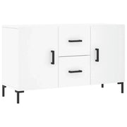 Buffet credenza cassettiera armadio mobile contenitore organizer per cucina soggiorno salotto 100 x 36 x 60 cm legno ingegnerizzato bianco 02_0030165