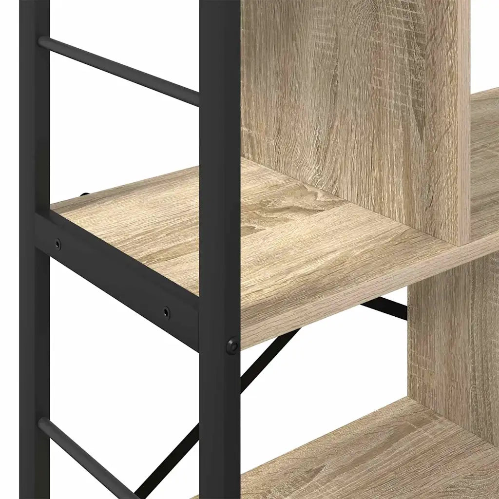 Libreria Rovere Sonoma 75 x 30 x 91 cm Legno multistrato
