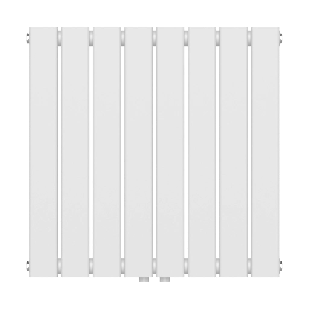 Termosifone Nore ad Acqua Calda Pannello Singolo con Elementi Piatti 60 x 60 cm - Bianco [neu.haus]
