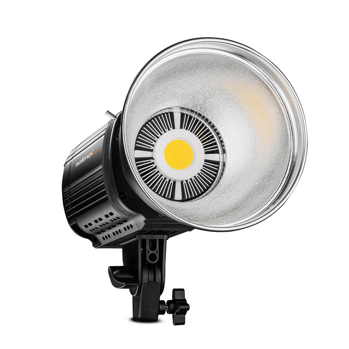 Niova Plus Daylight, Faretto LED per fotografia, luce video 100 W dimmerabile, con riflettore Bowens e diffusore, con tecnologia COB-LED, per studio fotografico
