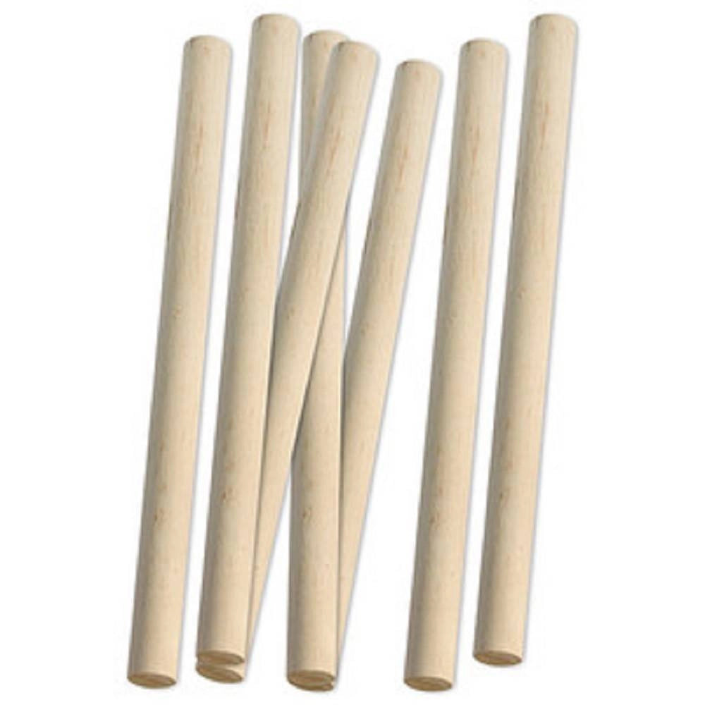 Trade Shop - Bastoncini In Legno Naturale 19x300 Mm X Lavoretti Attività Creative Stecchette -