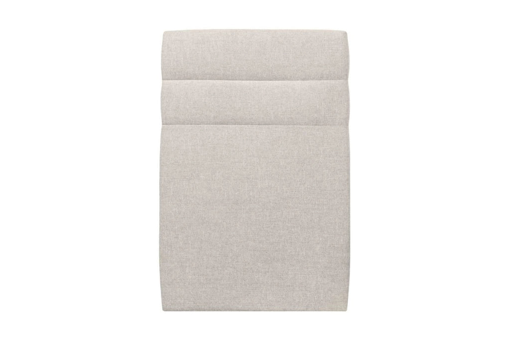 Letto 90x200 cm con testiera in linea - Tessuto Tela opaca