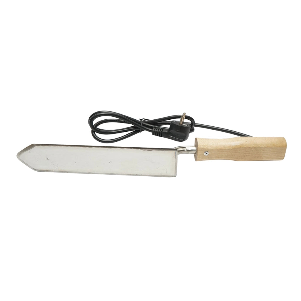Coltello elettrico in acciaio inox per apertura 250mm