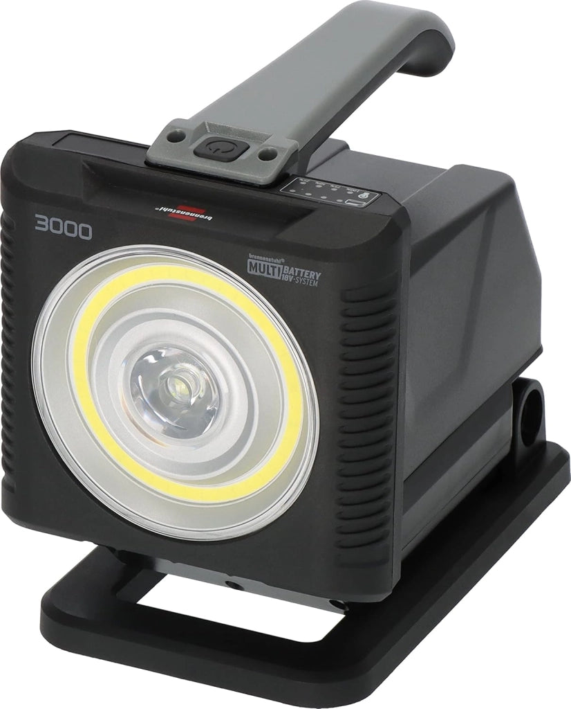 Brennenstuhl NUEVO 2024 - Foco de trabajo LED a batería Multi Battery System HL 3000 IP54