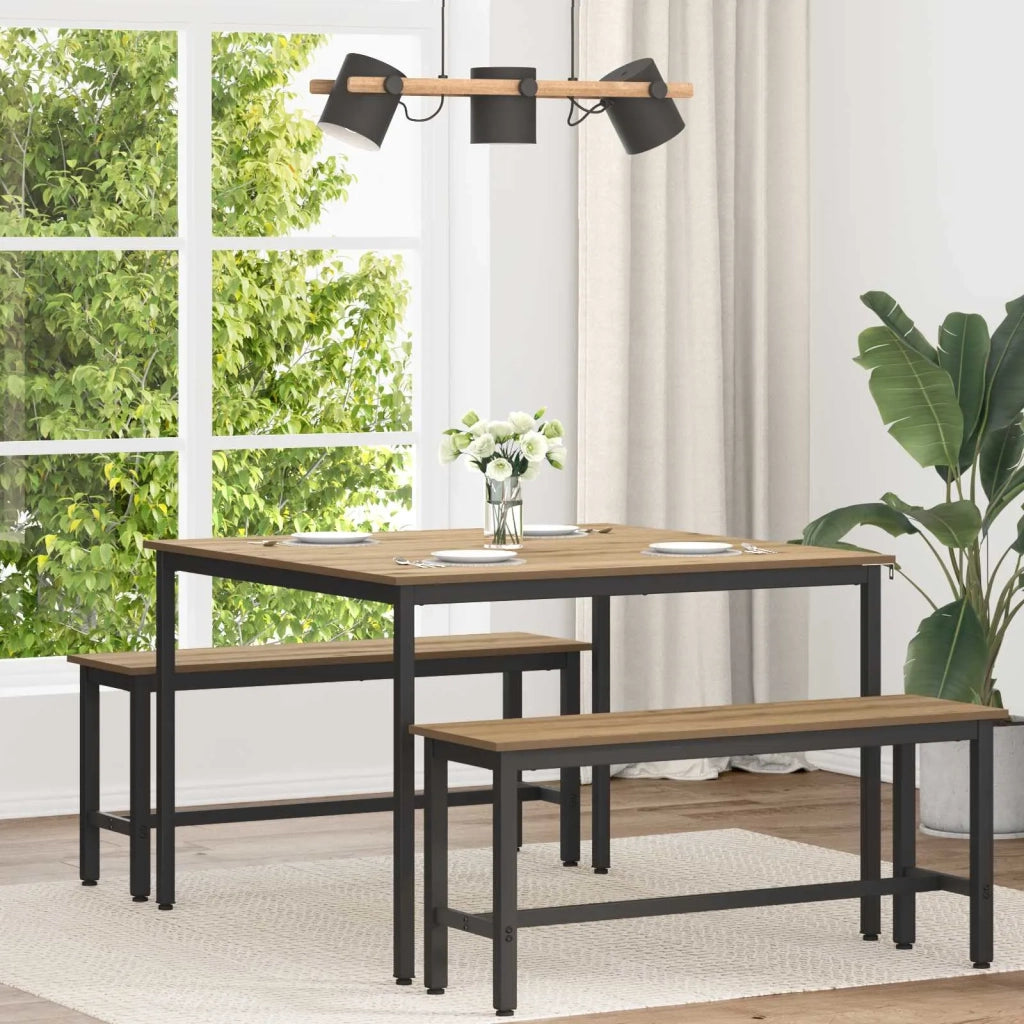Tavoli da pranzo 110 x 110 x 75 cm METALLO 892643