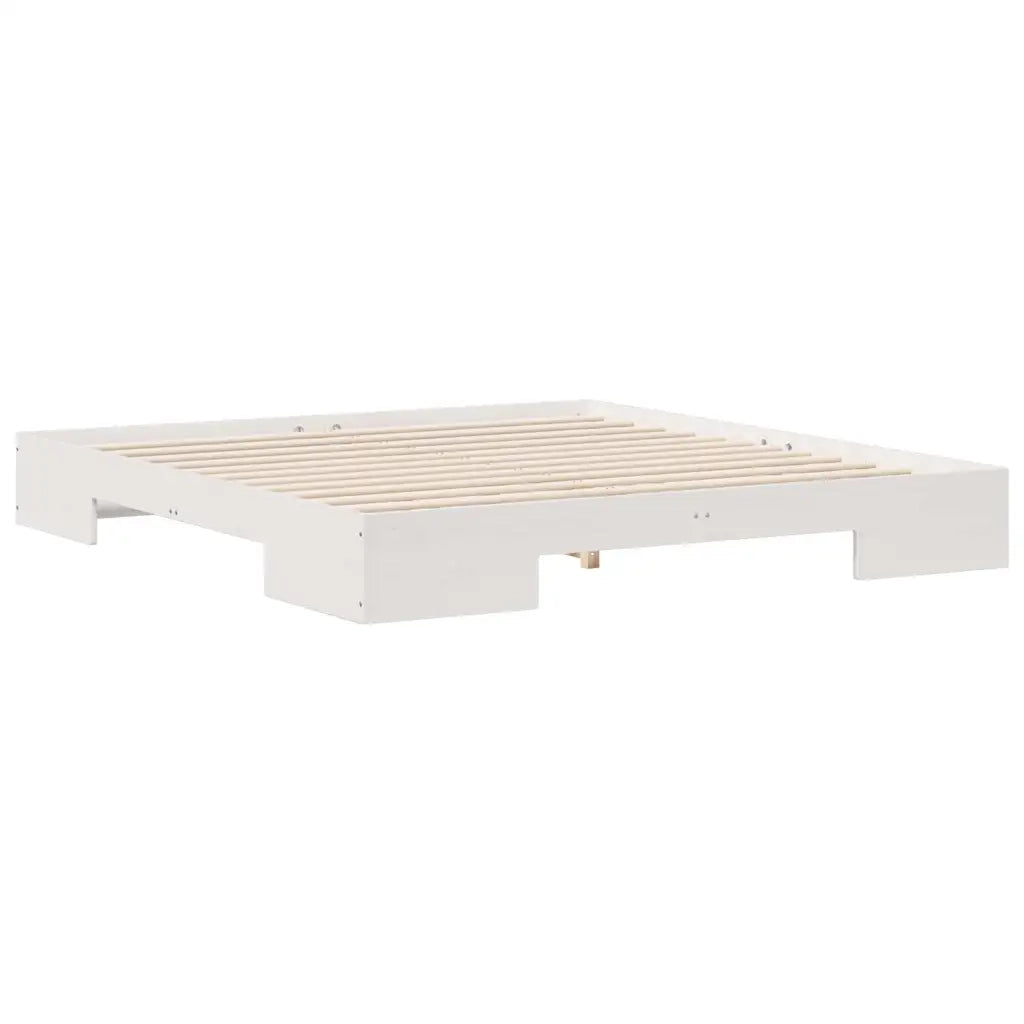 Struttura del letto Bianco 200 x 200 cm