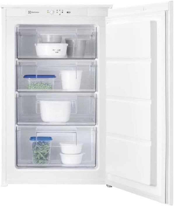 Electrolux LUB3AE88S Serie 600 Congelatore Verticale da Incasso 98 L 87.3 cm Classe E 34 dB Low Frost colore Bianco