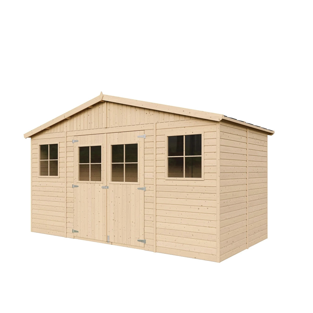 Casa da giardino in legno - 8 m?²- TIMBELA M332+M332G
