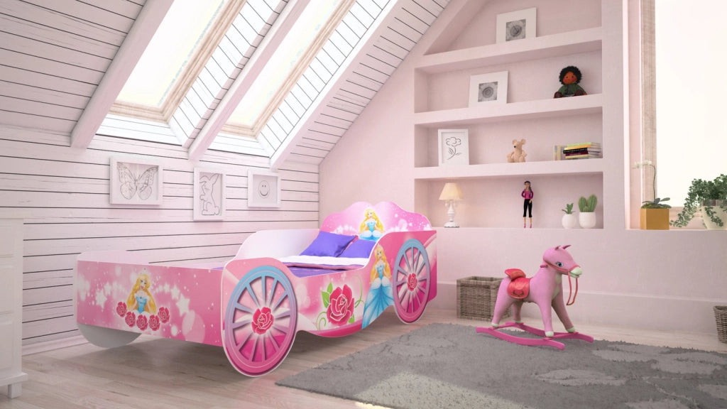 Passeggino-letto per bambini 160x80 con materasso