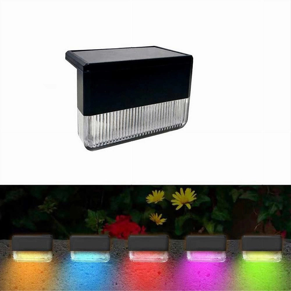 Trade Shop - Luce Solare Giardino Lampada Led Pannello Solare Luce 3000k+rgb Ip65 Xgtjd-001kc -