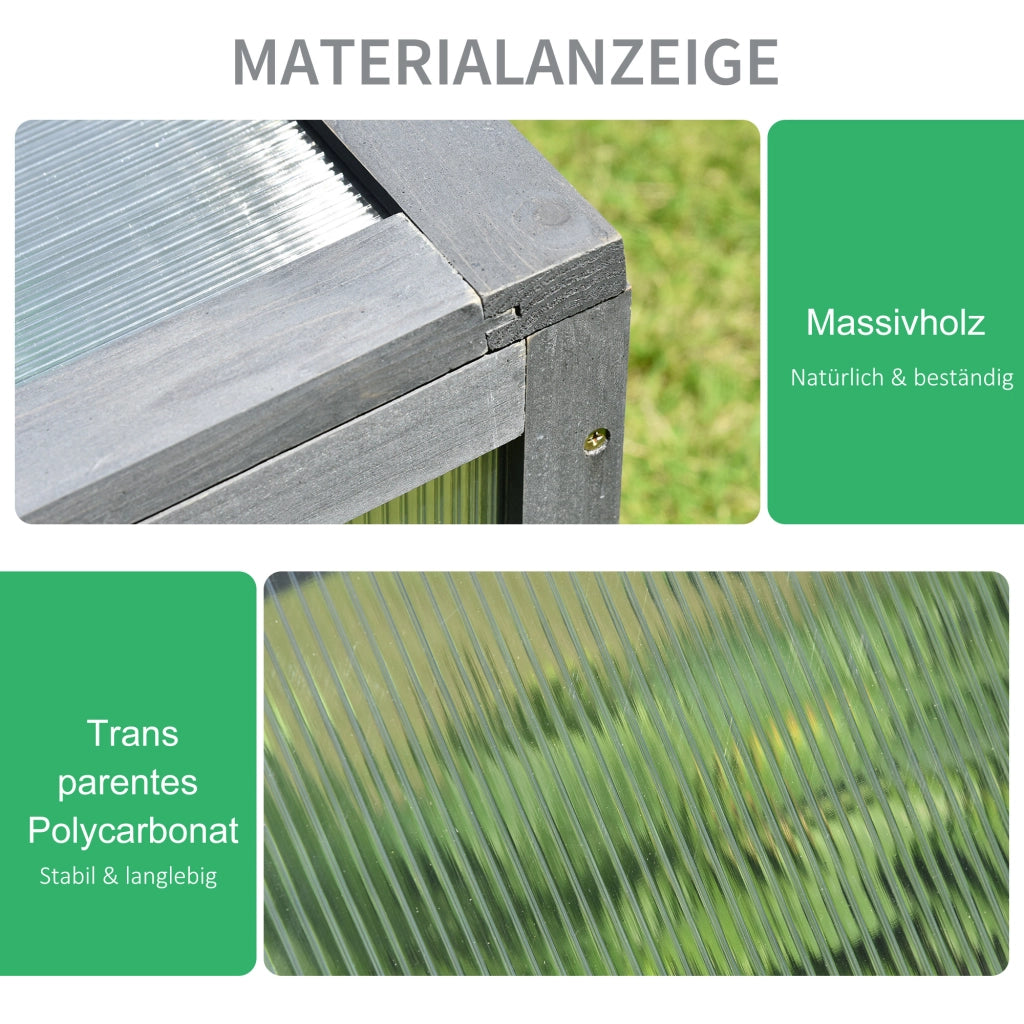 Mini Serra per Giardino ¨C Minimal ¨C 100x65x40 cm