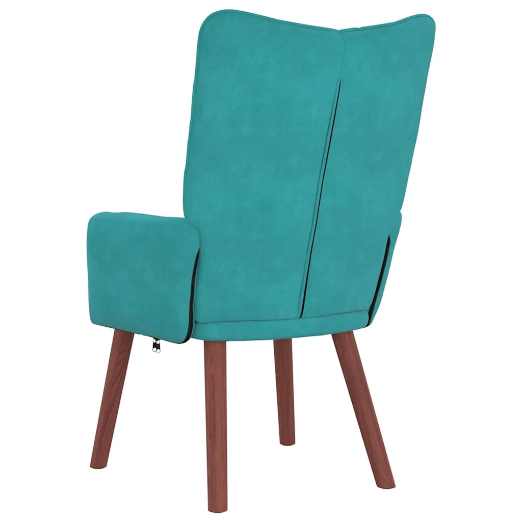 Divano Sedia-Poltrona Turchese 63 x 67 x 94 cm Velluto 444065