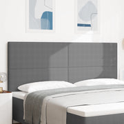 Testiera  Design Semplice Grigio Chiaro 200 cm in Tessuto Corduroy
