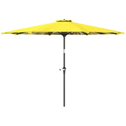 Parasole ?300 cm parasole con manovella parasole ottagonale balcone giallo