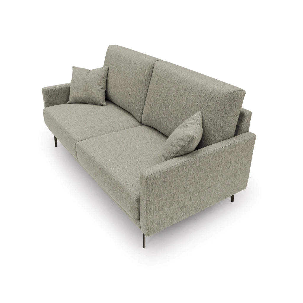 Saturno Divano moderno in tessuto morbido impermeabile T03 180 cm talpa
