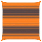 Vela Parasole | Telo Ombra | Vela da ombra solare Arancione e Marrone 5 x 5 m