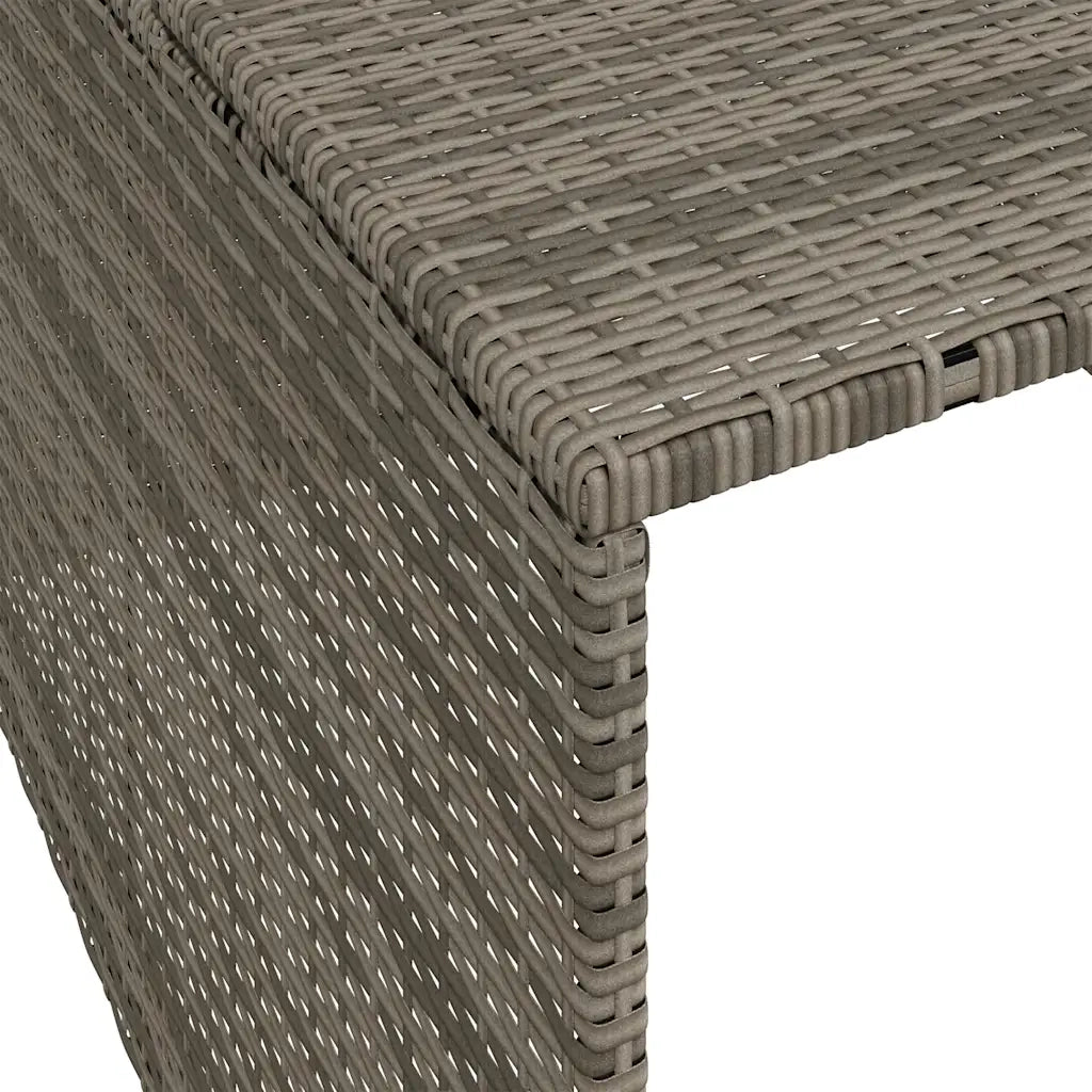 Garage per Robot Tosaerba Grigio 86x90x52/57 cm in Polyrattan 365406