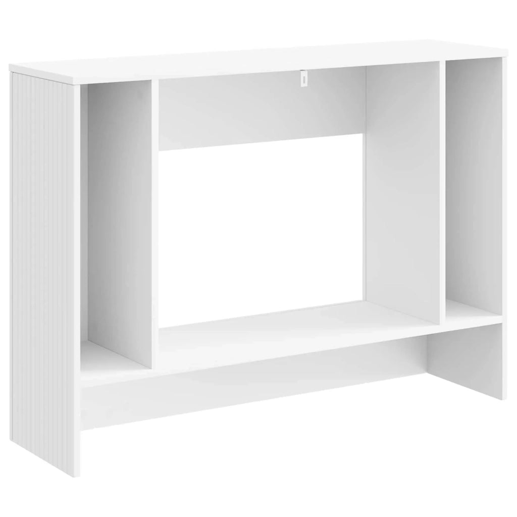 Tavolo consolle Bianco 101 x 29 x 74 cm Legno ingegnerizzato