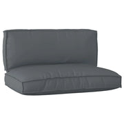 Set di Cuscini per Pallet 2 pcs Antracite Tessuto Oxford 3329079