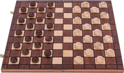 Scacchiera con Punti in Legno - Gioco da Scacchi - Scacchiera per Bambini