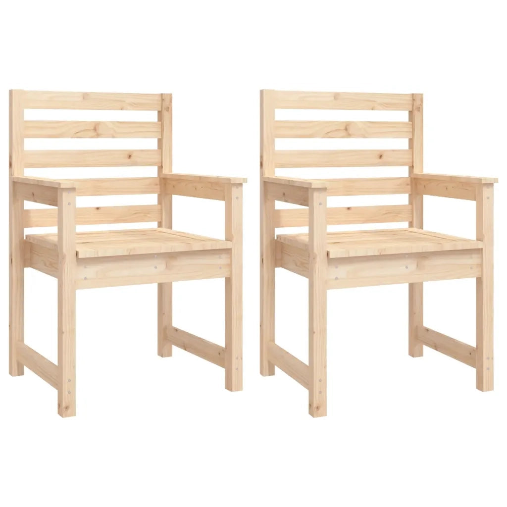 Set da Pranzo da Giardino 11 pz in Legno Massello di Pino 3154719