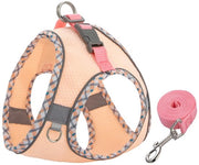 Harnas per gatti - Harnas per cani Anti-fuga - Cintura per gatti - Cinturone per gatti con tessuto respirante e riflessivo - Kit di sicurezza e cintura - Harnas per gatti - Taglia XS