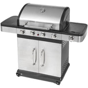 BARBECUE A GAS 4 FUOCHI+FORNELLO LATERALE BBQ COPERCHIO INDIANAPOLIS 5 OMPAGRILL
