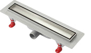 Canalina Doccia PIASTRELLABILE con Sifone GRAVITAZIONALE e profilo INOX - 40 cm
