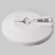 ROSETTA IN PLASTICA BIANCA  10     MADE IN ITALY