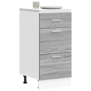 Armadio Inferiore “Lyon” Grigio Sonoma 40x46x81,5 cm 854216