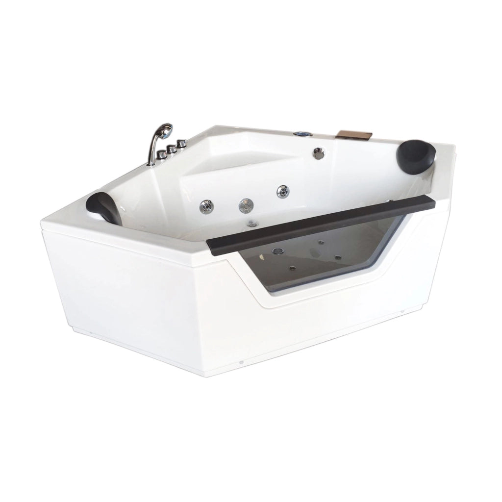 Vasca idromassaggio 150 X 150 cm doppia pompa 12 getti – Ibiza