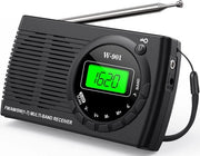 Radio portatile con eccellente ricezione e alta qualità audio - piccola radio FM/AM (MW) /SW a transistor con ingresso timbro/uscita per cuffia