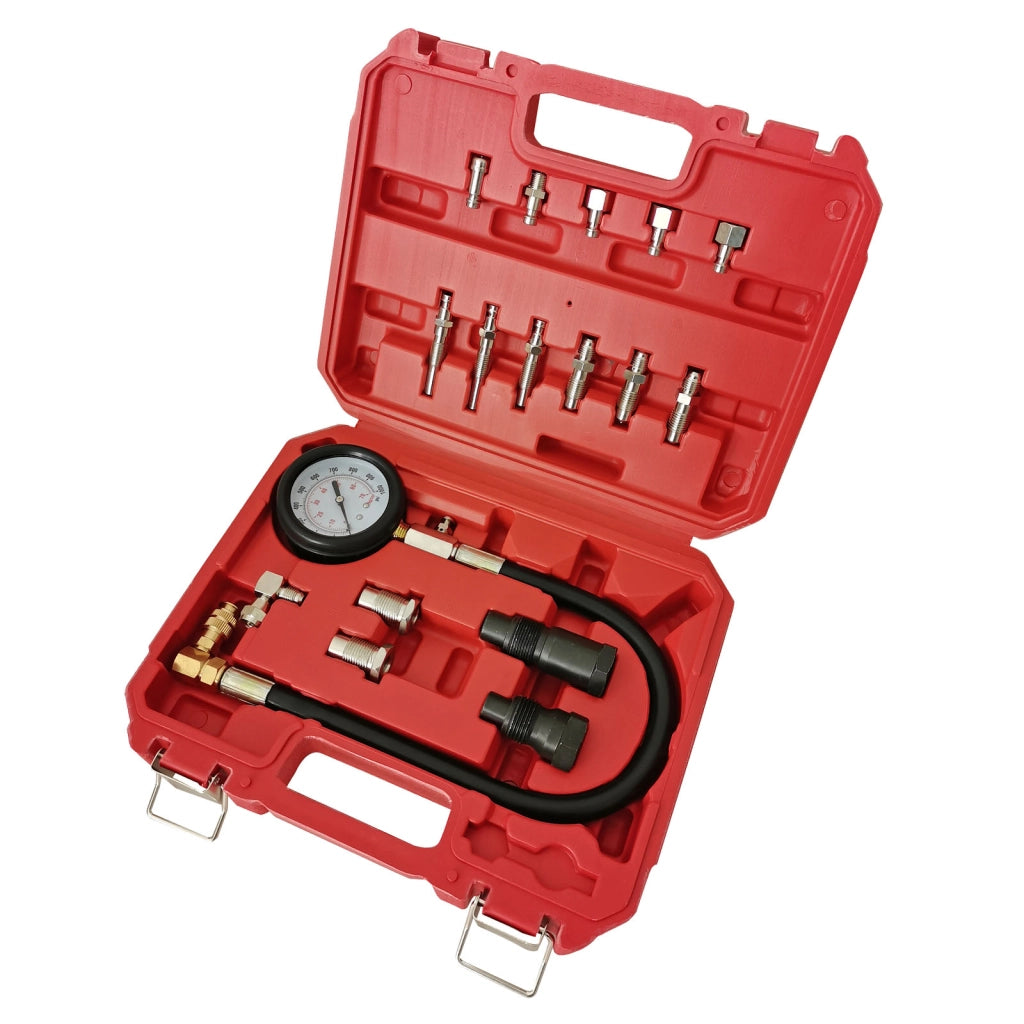 Tester compressione motore per auto e camion con motori diesel TDI e CDI, 0-70 bar, set da 21 pezzi per ripristinare compressione motore