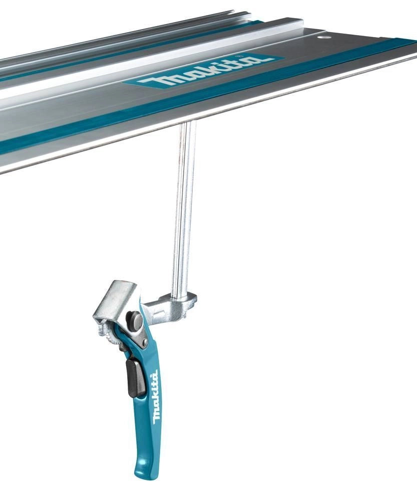 Makita 199826-6 Set di Morsetti a Sgancio Rapido per Guide 2 Pezzi Acciaio Blu - Argento colore Blu - Argento