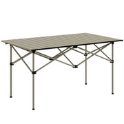 Tavolo da campeggio pieghevole ¨C zephmum ¨C Khaki 95x55 cm