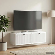 Mobile Porta TV da Muro Bianco 98 x 31 x 30 cm 898045