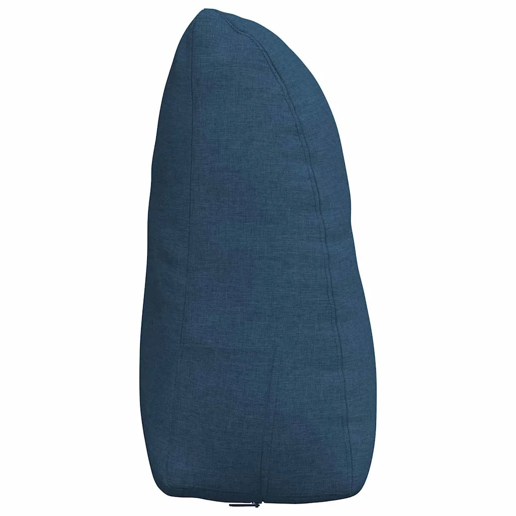 Cuscino per Schiena Blu 60 x 24 x 50 cm Tessuto 42014391