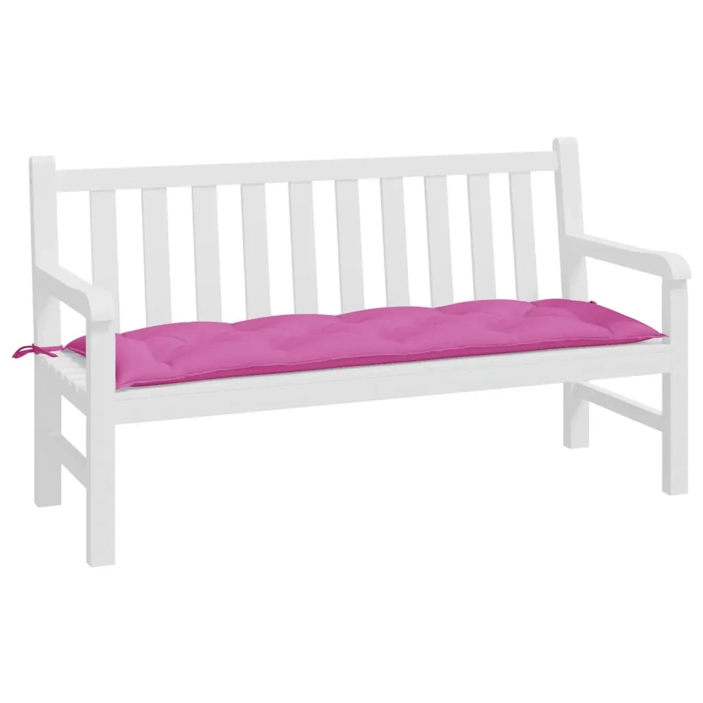 Cuscino per Panca Rosa 150x50x7 cm in Tessuto Oxfordcod mxl 95672