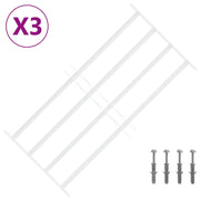 Griglia di sicurezza per finestre con 4 barre trasversali 3 pz CFW6652110